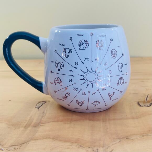 Zodiac Coffee Mug Cup Tea CELESTIAL COLLECTION HOME ESSENTIALS Zodiac Sign - Picture 3 of 8
